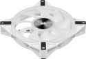 Corsair iCUE QL140 RGB PWM Fan 2 Pack z kontrolerem RGB - 140mm, biały